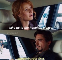 I hope they repeat this conversation when Tony comes back to earth in Endgame. (No spoilers, I’m not seeing it til thursday](docjackal)alright so you sent this the week endgame came out and i forgot about it but looking at it in hindsight makes me wanna