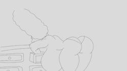 maxtlat:  Large Marge struggling  Rough animation   &lt; |D’‘‘‘