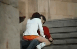 questionsandacts:  Have sex on some outside steps.