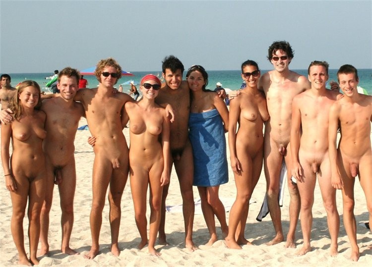 Nude beach nudists groups