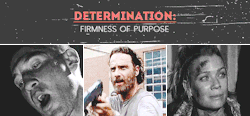 just-whelmed: qualities of a hero [the walking dead edition] 