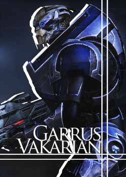 aegisol:Video game challenge: 7 male characters [3/7]: Garrus Vakarian (ME) “Fighting a rogue Spectre with countless lives at stake and no regulations to get in the way? I’d say that beats C-Sec.”