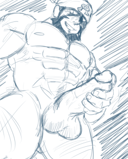 thewildwolfy:  More Archie sketches, this one nsfw. This was quite challenging actually. 
