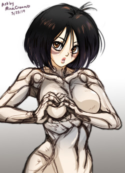 #508 Heart-Shaped Boob Challenge - Battle Angel AlitaCommission meSupport me on Patreon