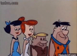 pleatedjeans:  The Flintstones visit the Grand Canyon [x]