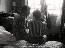 À bout de souffle (Fino all'ultimo respiro), Jean Luc Godard (1960)Jean Seberg and Jean Paul Belmondo 