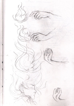 More animation coursework stuff, I imagine Annikka&rsquo;s luonto to appear first as a will-o&rsquo;-the-wisp and then assume physical form when touched. (I&rsquo;ll probably explain the plot in more detail at some point, it&rsquo;s in such early stages