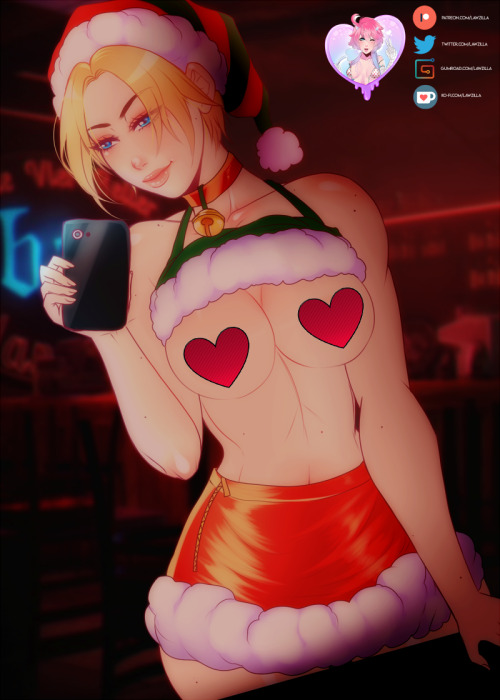   Ho-ho-hoe! We are in that time of the year again and IQ seems to be throwing up a party!  Patreon reward for okmalshamsi  Hi-res + semi-nude &amp; cum/messy versions attached, along with .PSD &amp; GIF aswell here~