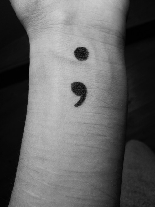 my semicolon | Tumblr