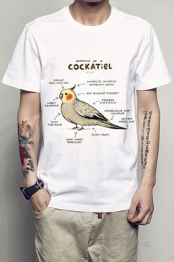 cochiala1989:  Funny Printed T-shirtsCockatiel || FlowerGalaxy || LipsGalaxy || GalaxySunset || GeishaColor Block || AstronautFashionable clothes makes you different.