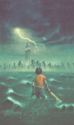 jasongracist-deactivated2015111:  Percy Jackson and the Olympians cover art by John Rocco |x| 