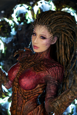 gamefreaksnz:  StarCraft II Sarah Kerrigan cosplay Cosplayer: Facebook