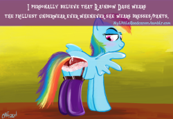 catfood-mcfly:  beeskeepony:  mylittleheadcanon:  Headcanon submitted by mayojar77  One of the options on the build a bear site is Rainbow Dash in satin panties. I didn’t want to ask.  Oh my God, it’s true!! Well, art imitates life I guess.  I was
