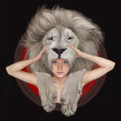 artsofdaenerys:  Daenerys with her hrakkar pelt by wellfalcon. The brazier was cold again by the time Khal Drogo returned. Cohollo was leading a packhorse behind him, with the carcass of a great white lion slung across its back. Above, the stars were