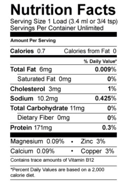 nmbiguythings:  sohard69:  Important Nutritional information for semen…  Next time you’re deciding whether to spit or swallow, think about this nutritional info. Good news, especially if you’re a bit low on zinc.  Just remember! Waste not, want