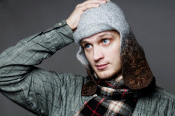 samuelsherman:  Felted cap Felt hat for man Grey Brown Men winter fashion Merino wool 100% wool Natural wool Soft merino wool Gift for him by JurgaFeltLife (55.00 USD) http://ift.tt/1KNc3rF 