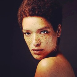 #freckles #pretty #ebony