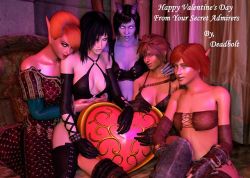 Happy Valentine&rsquo;s Day to all my FollowersLink to Deviantart PageLink to Full Resolution Picture