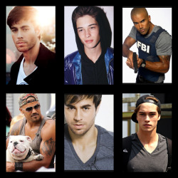 boys-and-suicide:  boys-and-suicide-fan-:  boys-and-suicide Alex, I know you love Enrique Iglesias, Shemar Moore, and Francisco Lachowski so I made a collage of them. I hope you love it☺️.  Oh god yes 