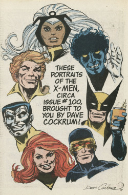 classicxmen:Uncanny X-Men by Dave Cockrum (1977)