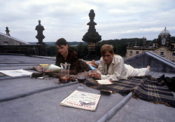 blossite:  blejz:  Jeremy Irons and Anthony Andrews in Brideshead Revisited* 1981  let me join please 