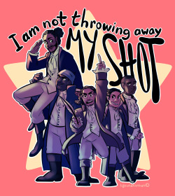 lifewhatisthat:   I finally finished the Ham squad from left to right we have  America’s favourite fighting French break Hunkules Mulligan Alexander No-chill-ington John Need-to-also-chill-aurens Aaron Burr, sir 