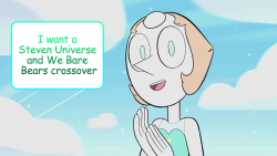 crystalgem-confessions:  “I want a Steven Universe and We Bare Bears crossover.” -Anon   yes &lt;3
