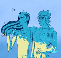 mintyskulls: I wanted summer vibes and for some reason these two give them and I like Xigbar’s hair Do not repost or use without proper credit. Ask first, please. 
