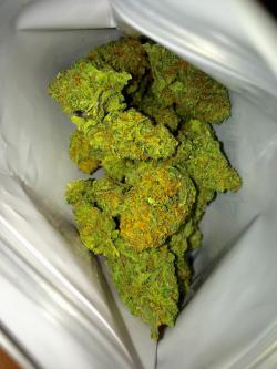 empire420:  The aroma of this bag is heavenly. Agent orange from CO 
