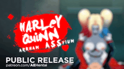 aehentai: And it’s here! The public release of Arkham ASSylum has finally arrived! Sorry it took so long… My bad. &gt;_&lt; Thanks to @slappyfrog for the art, and @zerodiamonds for the voice work! Enjoy! And if you like it, please consider supporting