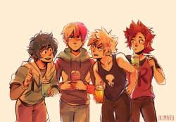 they went out for boba, Todoroki regrets everything