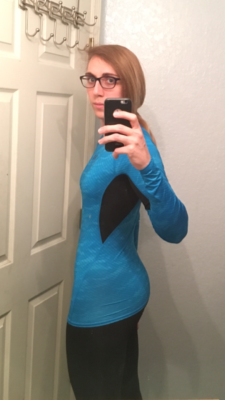 ‪Thinking about Samus Zero for Halloween. Took these to simulate the suit. Do you think it would look ok on me? ‬ Any other costume suggestions?