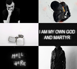 voicelessprince:  cycle one aesthetics: regulus black             see me bare my teeth for you. 