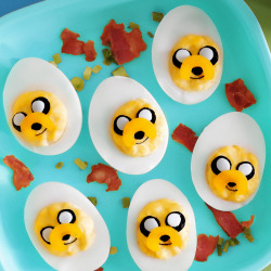 Jake Deviled Eggs for the big game tomorrow! Who wants to make these? 