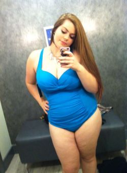 fuckyeahchubbygirls:I got an e-mail from Torrid in January saying they had new swimsuits… Since I recently moved to a place where I’d actually go swimming, I decided to go try them out! I usually wear a swimming top with shorts, but damn those Torrid