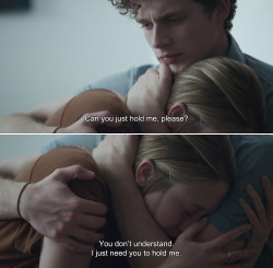 anamorphosis-and-isolate:  ― 6 Years (2015)Melanie: Can you just hold me, please? You don’t understand. I just need you to hold me. 