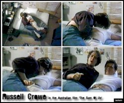 Russell Crowe gay scene
