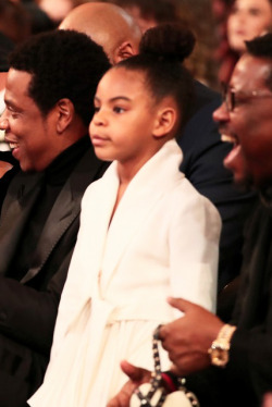brownlikebrandy: thecarterkids:   Blue Ivy   at the 60th Annual GRAMMY Awards (January 28, 2018).    When you ready to gooooo 
