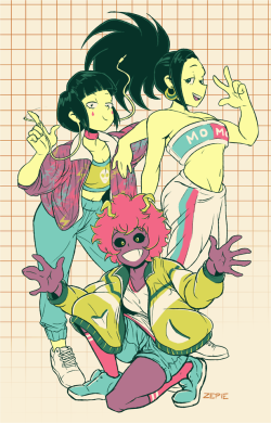 Thought I’d finally share the full version of my piece for the MHA @truecolorszine! I had a lot of fun working with a limited palette!
