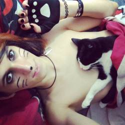 Good nighty ^_^ Kitty is out ^_^ Rawr ZzzzZzzzs #emo #emogirl #emotrap #altgirl #alternative #trap #tgirl #transsexual #trans #transgirl #transgender #catgirl #cat #rawr #meow #cute #sexy #nude #naked #goodnight #sleepy #neko #nekogirl #nyau #