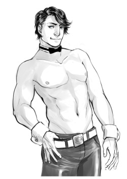 outofthecavern:  kaciart:  Bean asked for some Chippendale inspired Dickie  Ohhhhhh Myyyyyyy 
