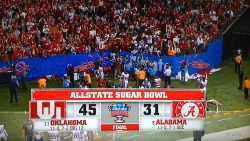 HELL YEAH!  BOOMER SOONER! So proud of you guys!