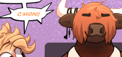   New page of &ldquo;609&rdquo; is up &gt;:3 (pages get posted in a week, but you can catch em early/in HD on patreon.com/braeburned !)  