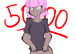 superhgeekge:  thepinkpirate:  So I hit 5k followers! Wheeee!!! Thanks a lot guys, super awesome that this many people are interested in my art things. I dont know what to say really, i never expected to reach this many followers… so what do I do now?