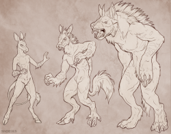  [c][TF]ECMajor - by Crypsis!!! i forgot i never blogged this. It’s Equustra transforming into a WEREBEAST! So cool &lt;3