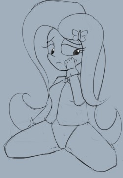 Fluttershy in pajamas, that&rsquo;s it