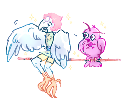checkok:  marachi replied to your post: Monstergirl versions of some of the gems? Harpy Pearl would be cutewhat a great idea i love it *u*(more prompt fills coming soon! i got some good ones from y’all)