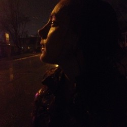 #selfportrait in the rainstorm last night