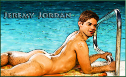 meooowz:  Jeremy Jordan displaying his cute ass. He’s already holding on. You know what to do ;)