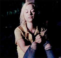 c-sand:Beth Greene Appreciation Week | Day Seven: Moment You Found Her the Most Beautiful You miss him, don’t you? I miss Maggie. I miss her bossing me around. I miss my big brother, Shawn. He was so annoying and over protective….And my dad. I thought—I